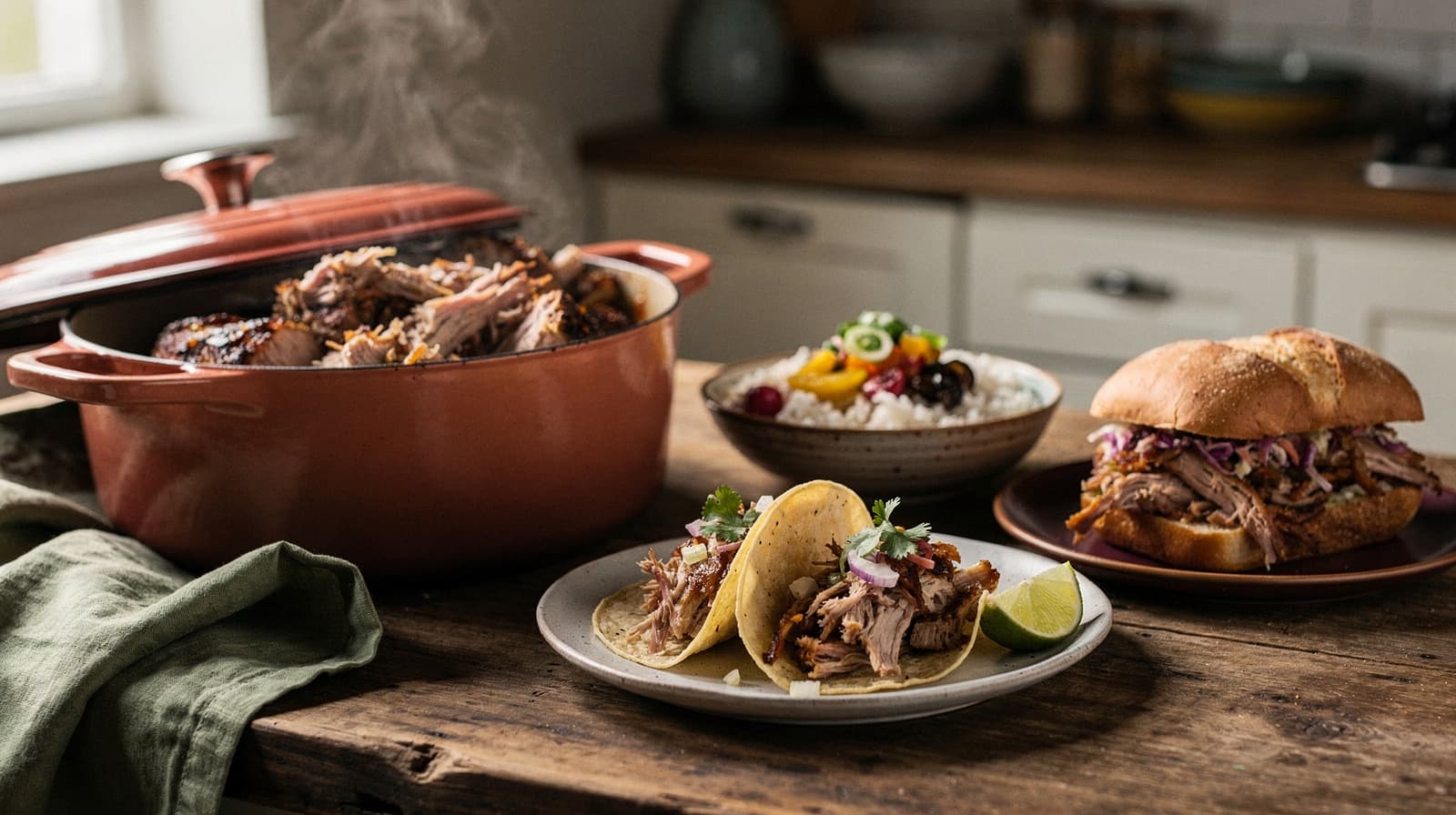 Cook Once, Eat Three Times, Without Eating the Same Thing
