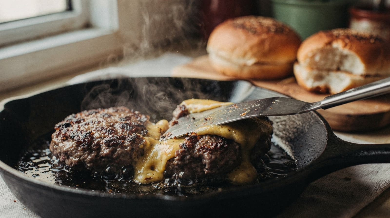 Smash Burgers at Home, Without Filling the House With Smoke