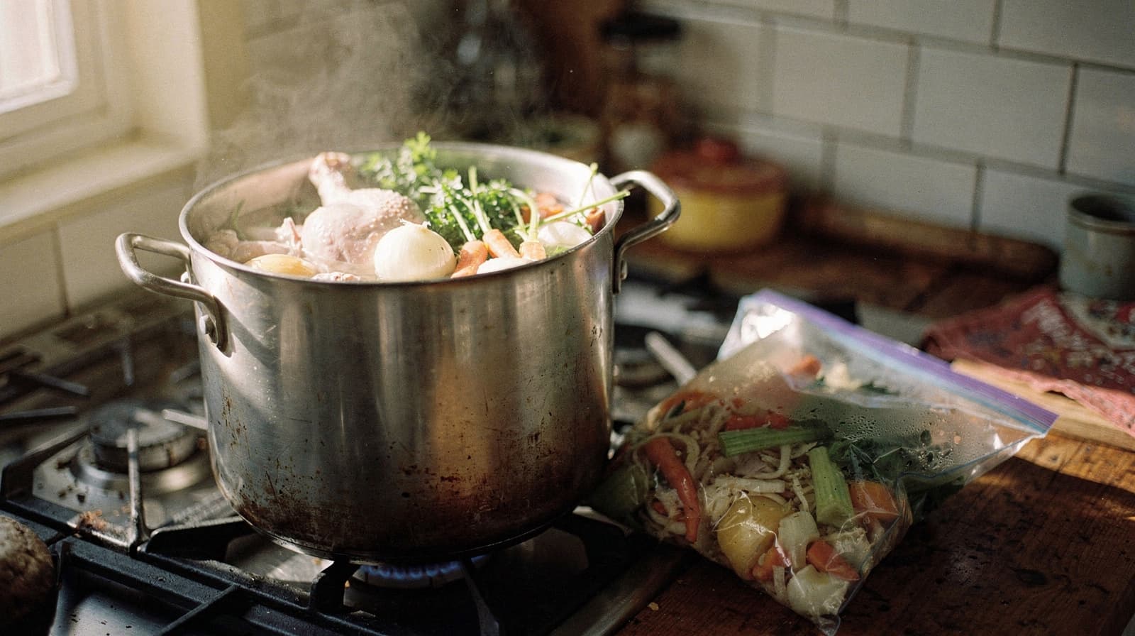 Stock From the Bag of Scraps in Your Freezer
