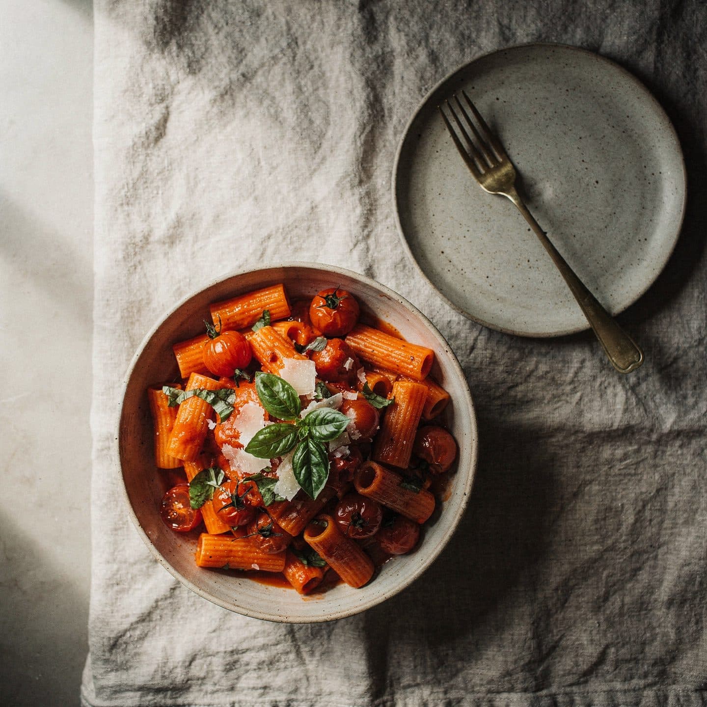 Tomato butter pasta